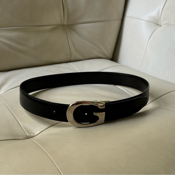 Gucci vintage reversible black/brown G buckle belt Size S - Picture 8 of 8
